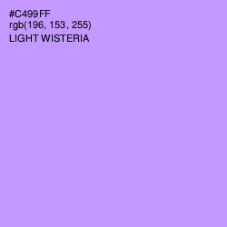 #C499FF - Light Wisteria Color Image